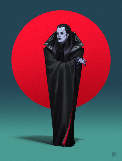 Done for CharacterDesignChallenge. Cartoon version of main character from Tanz der Vampire musical&h
