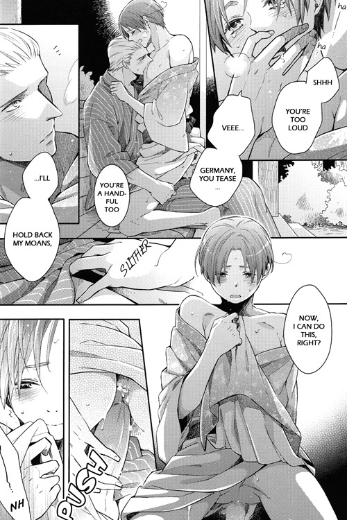 Edi's reading yaoi