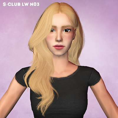 simblr. : Two S-Club Hairs in The New Hair System. colors by...