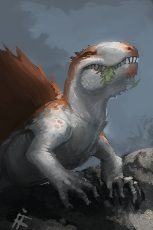 alradeck:  creaturesfromdreams:  Dinosaurs and other Pre-Historic Creatures by A.L. Radeck —-x—- More: | Dinosaurs | Random |CfD Amazon.com Store|  I do love when these get more notes than my actual ones on here, haha! Ah- well, Very cool. Made