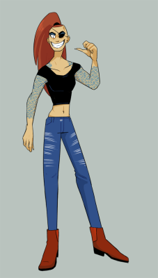 simonsoys: Human!Undyne since she’s one