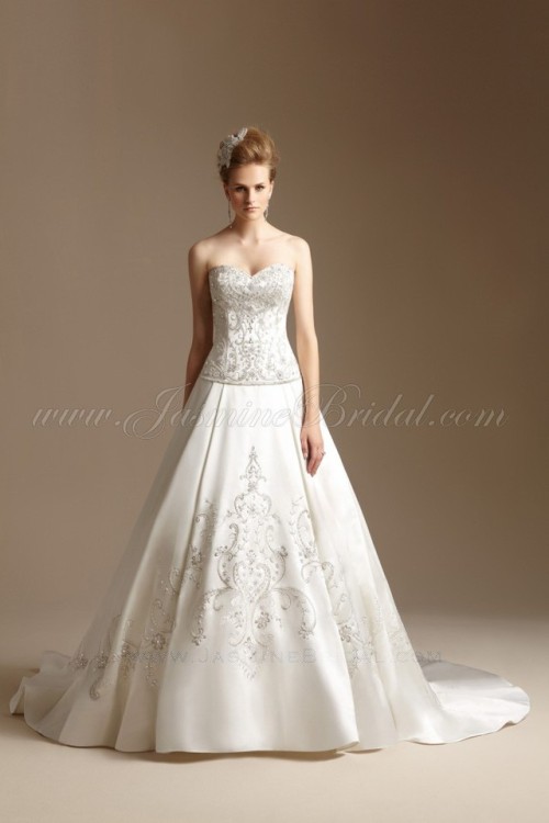 Jasmine Couture T152015 A Line Wedding Dress