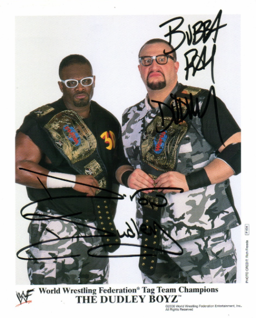 BULLY RAY TNA WRESTLING IMPACT PROMO PHOTO 8x10" TEAM 3D DUDLEY BOYZ wwe 