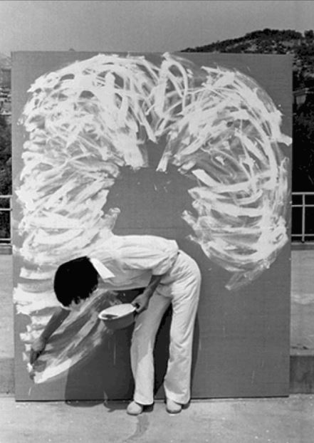 thegreatinthesmall:   Kun-Yong Lee ‘Body Drawing 76-2‘, 1976  