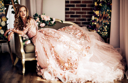 Florido Vestido De Novia (Olga Malyarova)