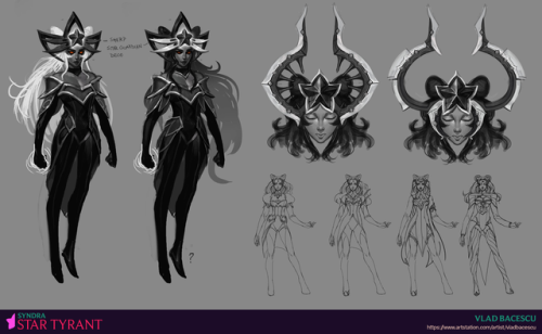 Star Tyrant Syndra concept for Rift Artisans :D