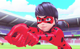 minccinocappuccino:  ladybug channeling her inner badass for the first time 