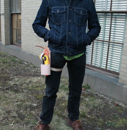 Finally Got Around To Making A Holster For A Nerf Gun. I Did This One In Preparation For A LARP Where