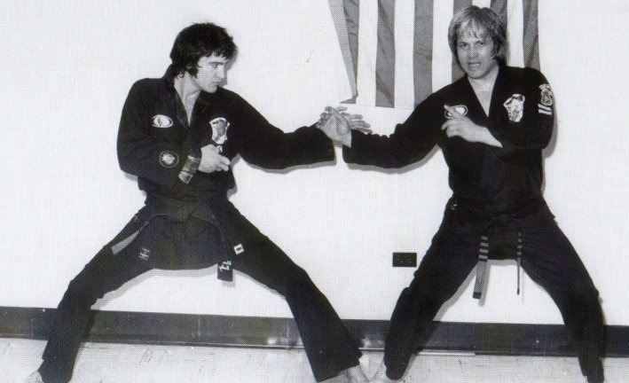 takingcare-of-business:  Elvis and karate, one of his favourite hobbies.