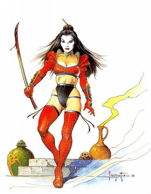 comicshistory:  Frank Frazetta   adult photos