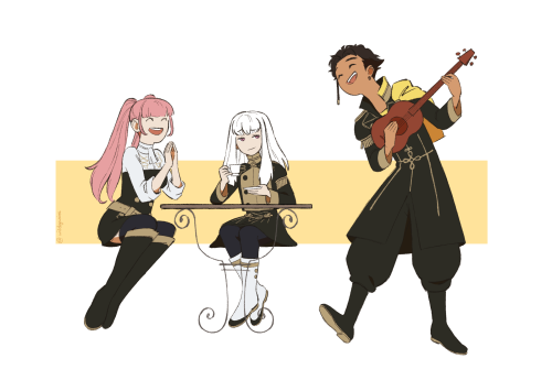 more claude playing music with friends