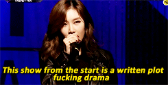 unpretty-rapstar:Yezi roasting Mnet is my new favorite aesthetic (*click on gifs)