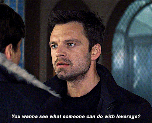 I Know A Crazy When I See One. Because I Am Crazy. Sebastian Stan As Bucky Barnes THE FALCON AND THE