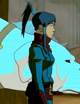 giffingkorra:   korra + non-water tribe outfits  requested by anon  my fashion Korra~
