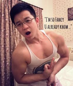 asianhunk-pecs-nips-asses:  this boob flirt nerd boy wanna get his tits squeezed silly !!