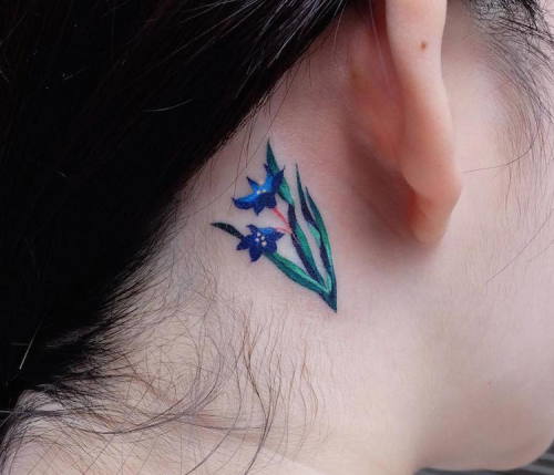 culturenlifestyle: Nature Inspired Dainty Tattoos Nestled in Seoul, Korea, Zihee Tattoo’s parl