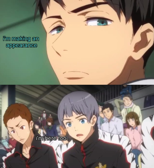 makochantachibanana:  tehrisa:  HOLY MUSICAL WATERTASTIC SECOND TRAILER WITH 120% MORE SOSUKE BATMAN. [X]  pretty much season two in a nutshell 