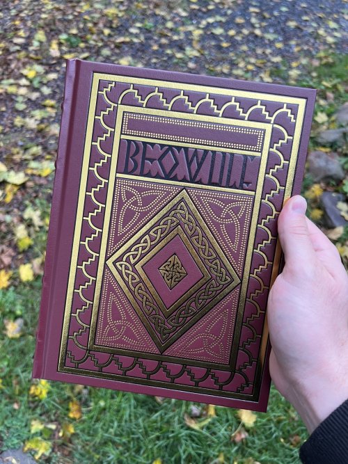 Folks Are Loving The Illuminated Beowulf Book! Available Now Through My Etsy Shop: