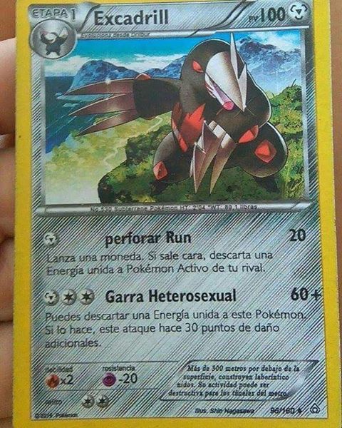Gotta love Spanish Pokémon card bootlegs. adult photos