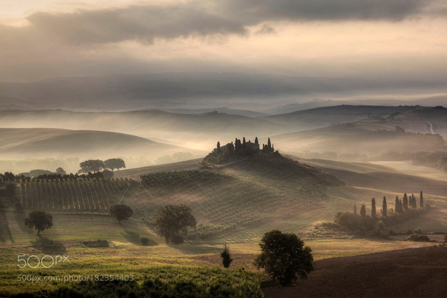 Dreamy Tuscany by BelaTorok
found at 500px