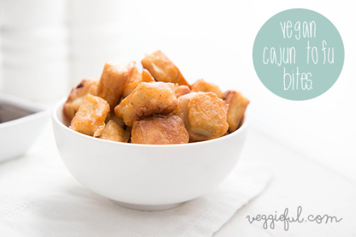 Cajun Tofu Bites (vegan)