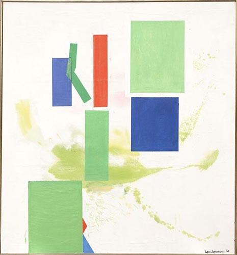 Lucidus Ordo, 1962, Hans HofmannMedium: oil