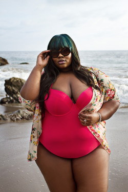 hellapoundcake:  bigbeautifulblackgirls:  Midday Must Have:Plus Size Swimwear &amp; Coverups Roundup For SummerRanging from 13 us- 200 see more here   Ok but is there supposed to be a link? 😒