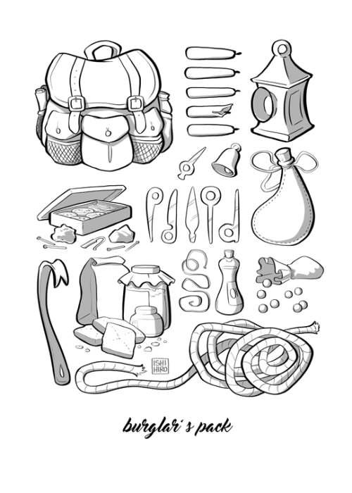 chaoslindsay:One last thing before I get on the plane to TCAF: I made a postcard set of the D&D 