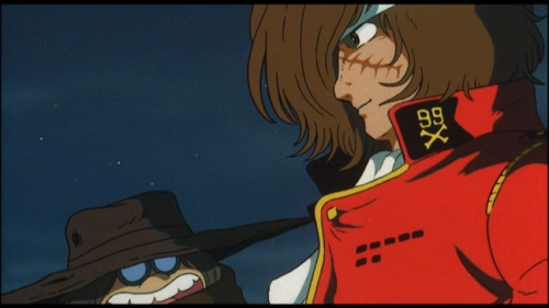 captainharlockanimeimages:Captain Harlock and Tochiro Oyama - Arcadia of My Youth