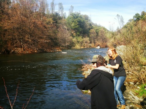 Doubling up us girls get it done Trout fishing fun!