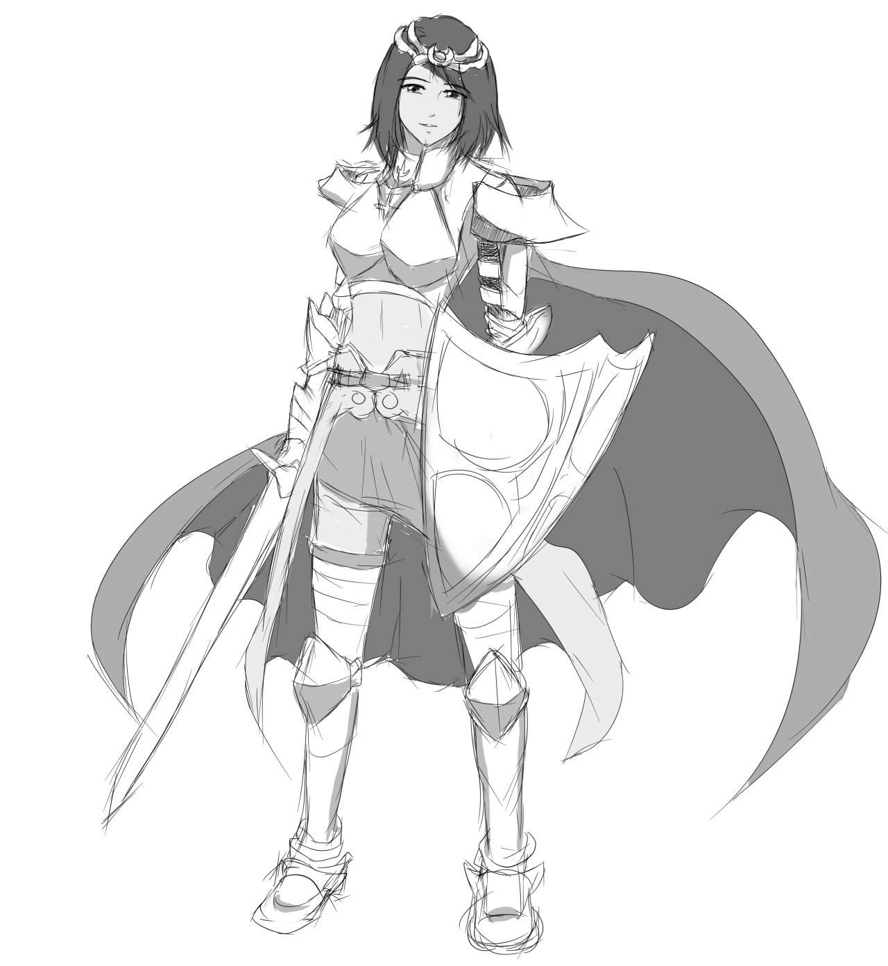 djrkalis:Ragnarok CommissionsFinal product and preliminary sketches.