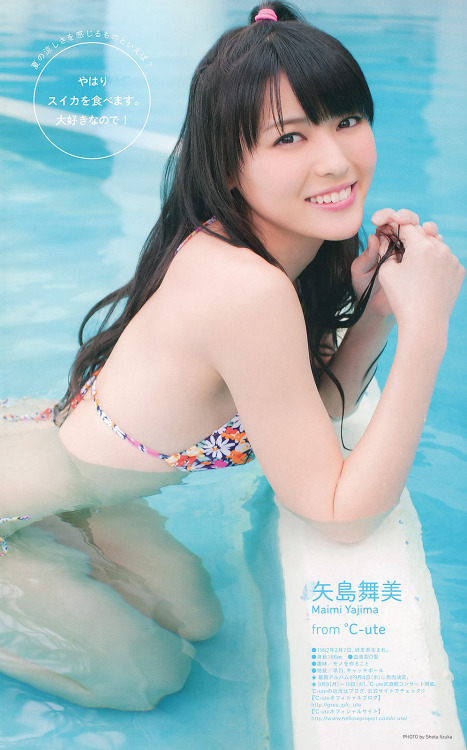 hpbikinis:  Yajima Maimi &amp; Suzuki Airi, 2013, Big Comic Spirits 2013 No.36-37