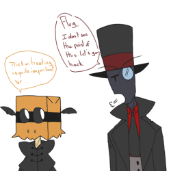 mokadraw:  Happy halloween, Flug is a freak.