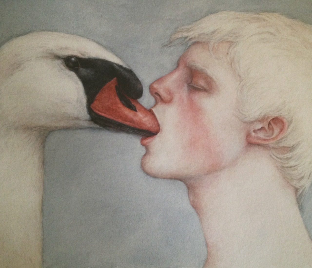 artfreyparis:    So Zeus takes the form of a swan to fly Leda away to make love (rape)