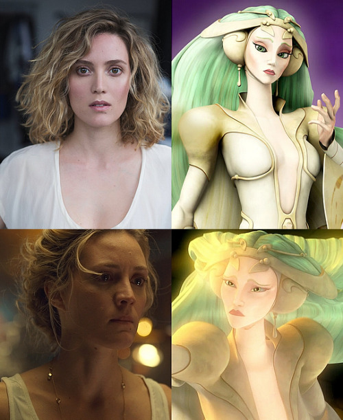 fallen-solo:STAR WARS Fancast | Evelyne Brochu as the Daughter of Mortis in AHSOKA