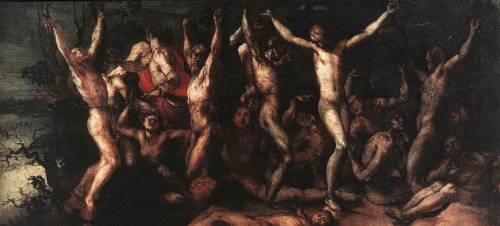 Jacopo Pontormo - Das Martyrium Des Hl. Mauritius Und Der Thebaischen Legion