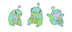 mossworm: pokefrog