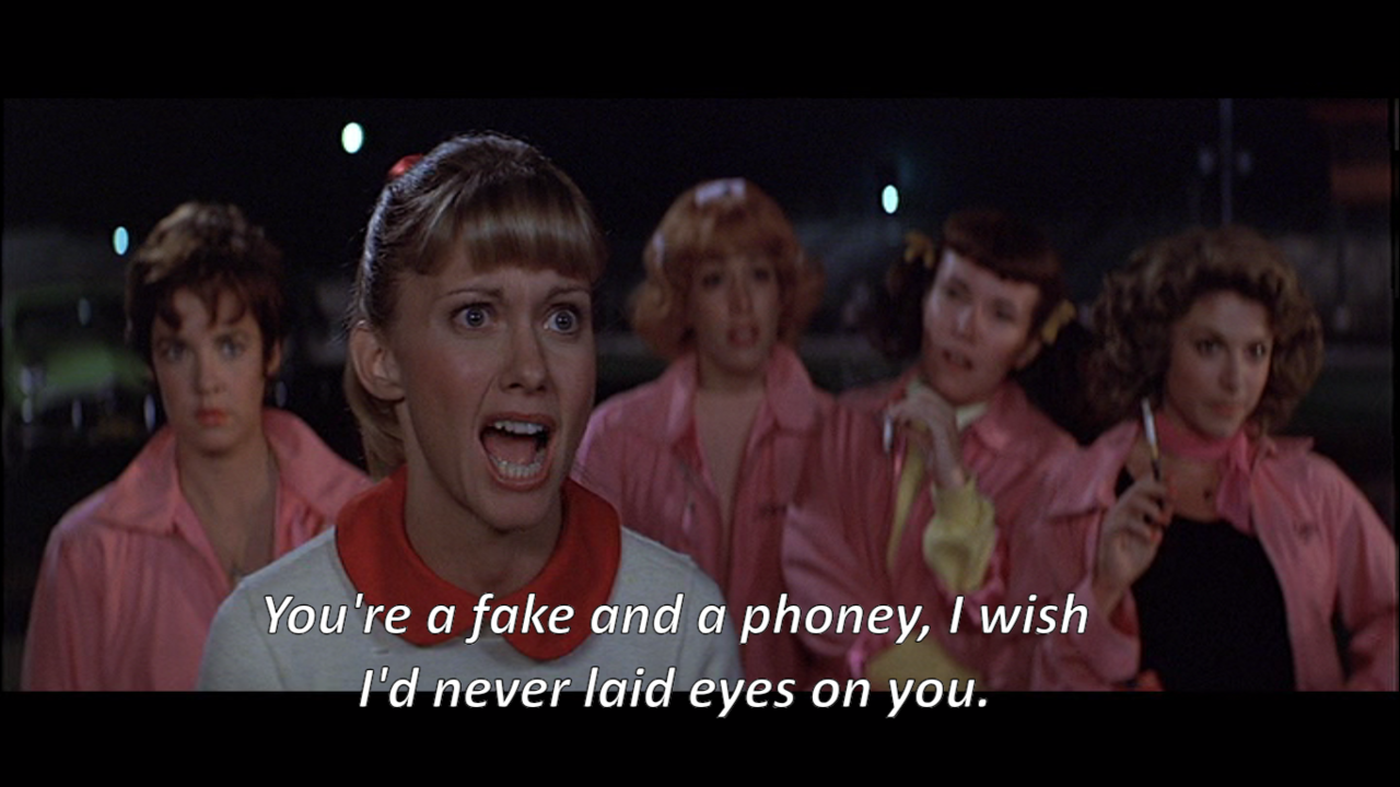 Movie Quotes Grease 1978