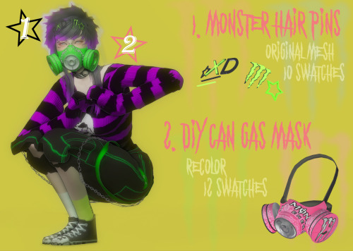 vampirepill: aler-ii: vampirepill: !!!MONSTAR PARTY!!! CC SET ★ my first time making my own meshes! 