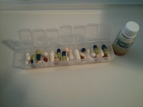 chronicallypainful: My weekly meds have significantly increased in number since the anemia and carn