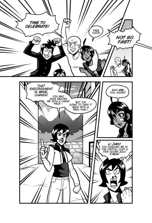 Way of Wushu (original) 31-39/39That’s all, folks! I added in the 40th page, so you can actually pinpoint the moment I stopped drawing it. Spooky!I hadn’t look at these pages in literal years until today, when I found them on my HD while poking around