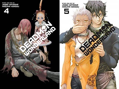 otakuoasis: “Deadman Wonderland”Manga Covers[edit made by Hotaru]