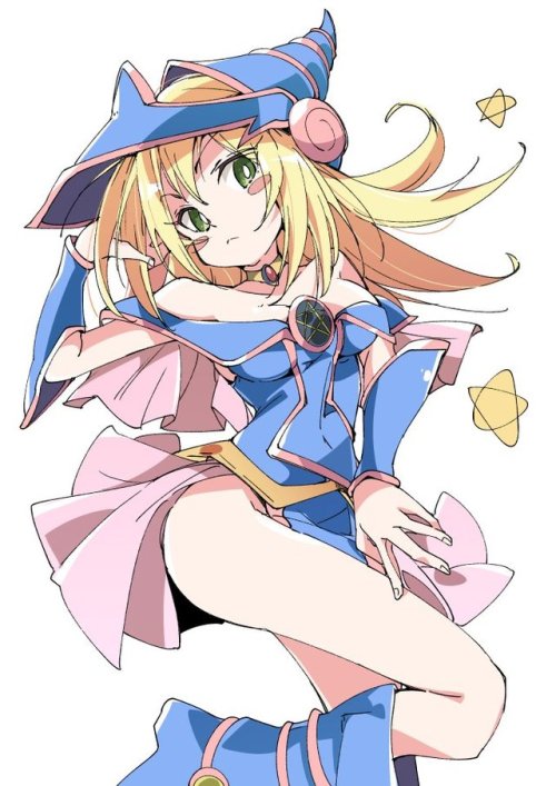 Ixy: &ldquo;お題箱：ブラックマジシャンガール t.co/jEEXIi4DG2&rdquo;