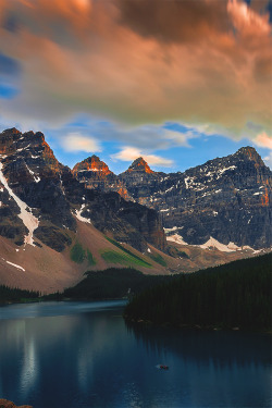 wearevanity:  Moraine Lake at Dusk // By