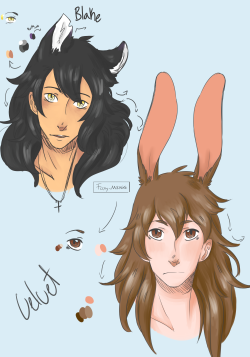 foxy-mirage:  Coloring practice …. 