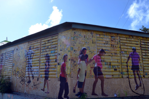 Streetart in Culebra, Puerto Rico.