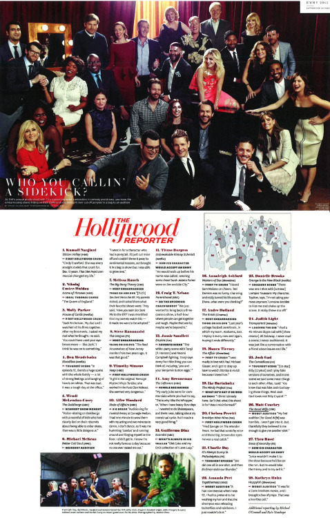 THE HOLLYWOOD REPORTER Featuring Matt Czuchry in the Supporting Actor/Actress Contenders Portrait