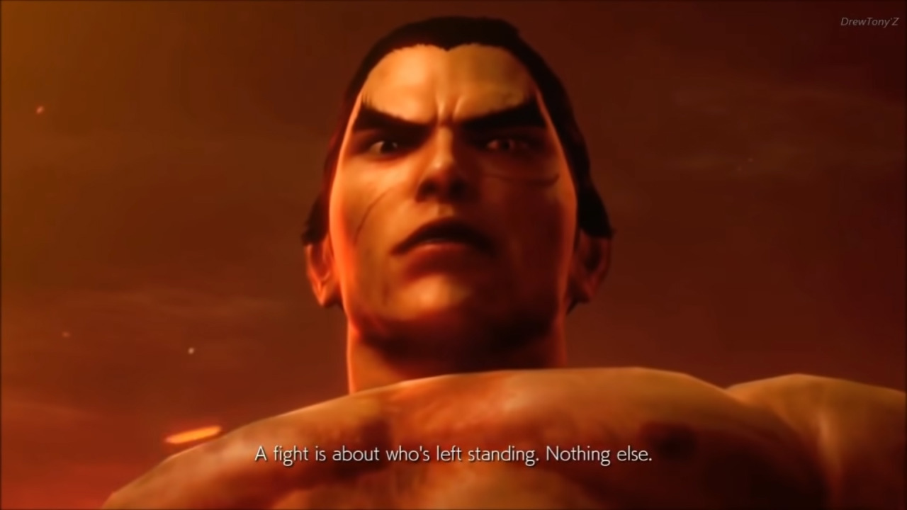 Kazuya is and always been a terrible person who embraced his devil