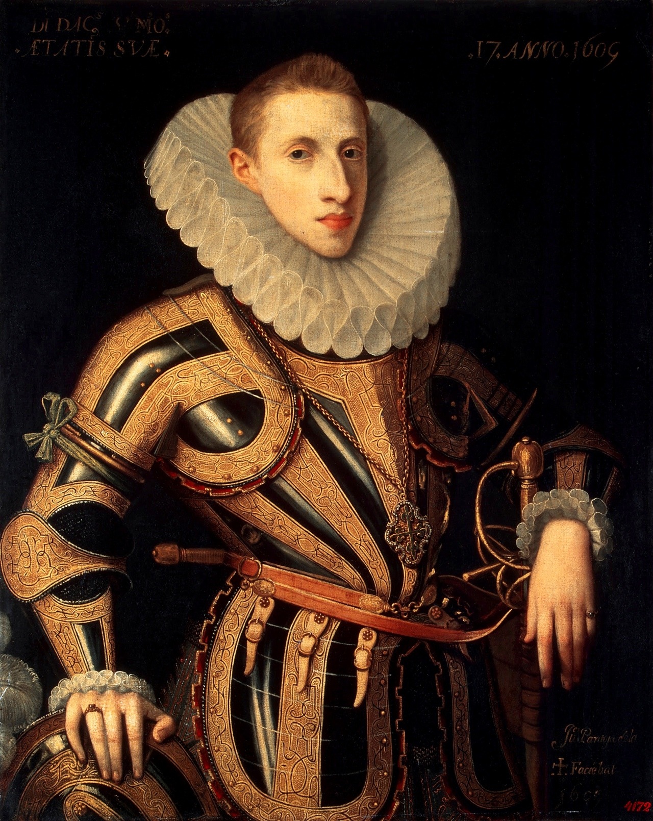spanishbaroqueart: Juan Pantoja de la Cruz Portrait of Diego de Villamayor, 1605