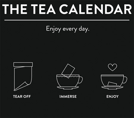 whatisadvertising:  The Tea Calendar, one of the winner for Cannes Lions 2013 by Haelssen